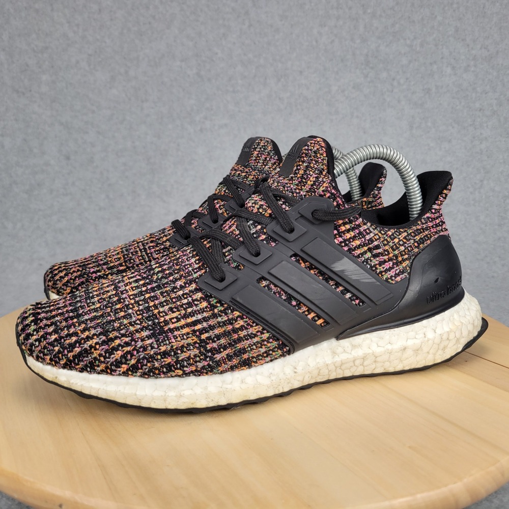 Adidas UltraBoost 5.0 DNA Womens 8 Multicolor Black‎ Primeknit Running H04851